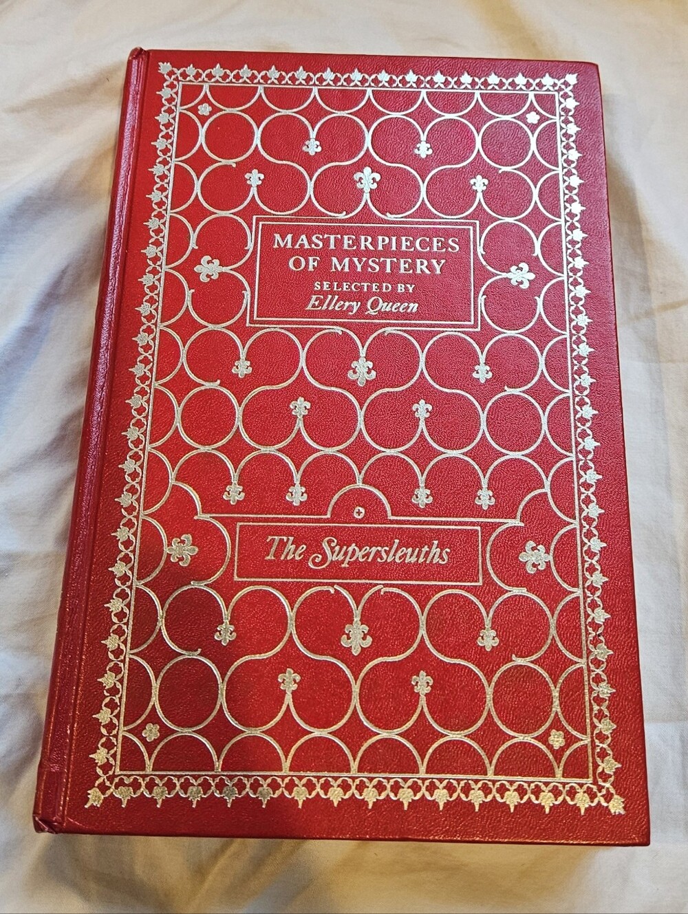 Masterpieces Of Mystery "The Supersleuths" Book by Ellery Queen Vintage 1976